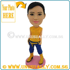 Custom 3D Cool Trendy Lady Figurine